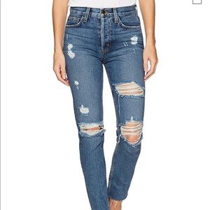 SIWY Gaby High Waist Skinny in Morning Train Sz27